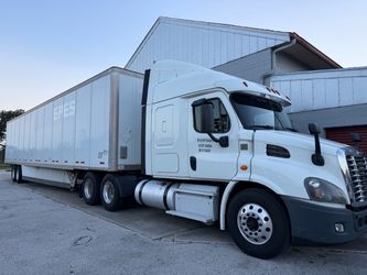 Semi Truck and 53 Foot Dry Van Trailer