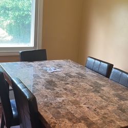 Marble Dining Set