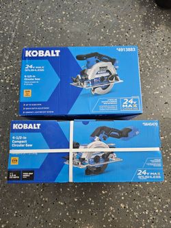 Brand New Kobalt Saws