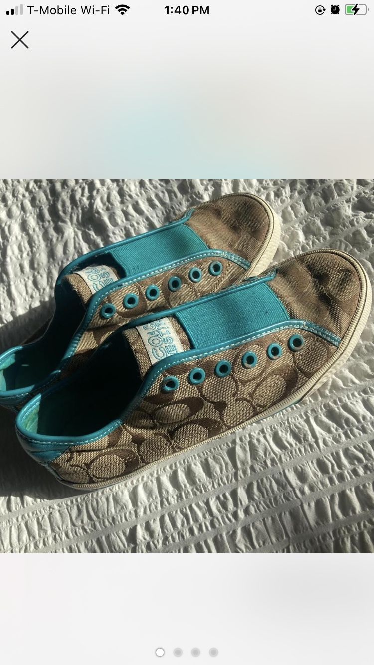 ✨Vintage Coach Poppy Shoes✨ SIZE 7.5 Women’s