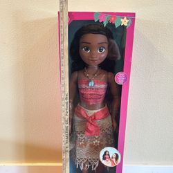 Disney Princess Moana 32” Posable Doll NEW