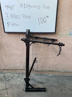 Hollywood Rack 3-Bike Hitch Rack 2" Hitch