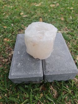 Natural Himalayan Salt Rock Tea Cabdle Holder