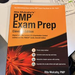 Rita mulcahy PMP exam prep book
