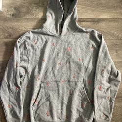 Jordan Essentials Fleece Pullover Hoodie (DC9707-063), Size XL Nike Grey Fleece