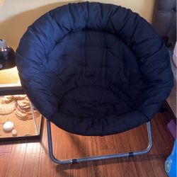 black chair