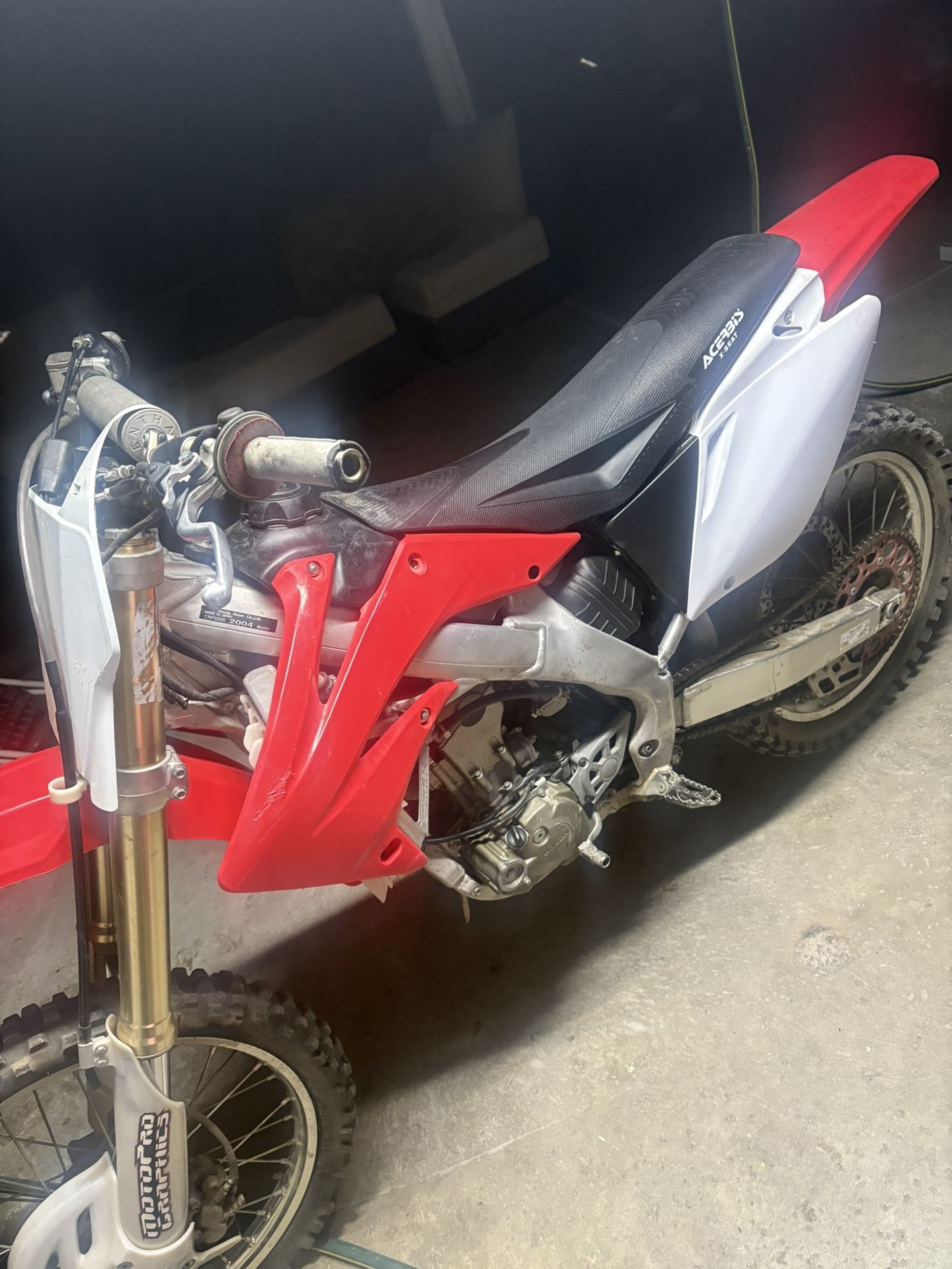 250 Honda Dirt Bike 