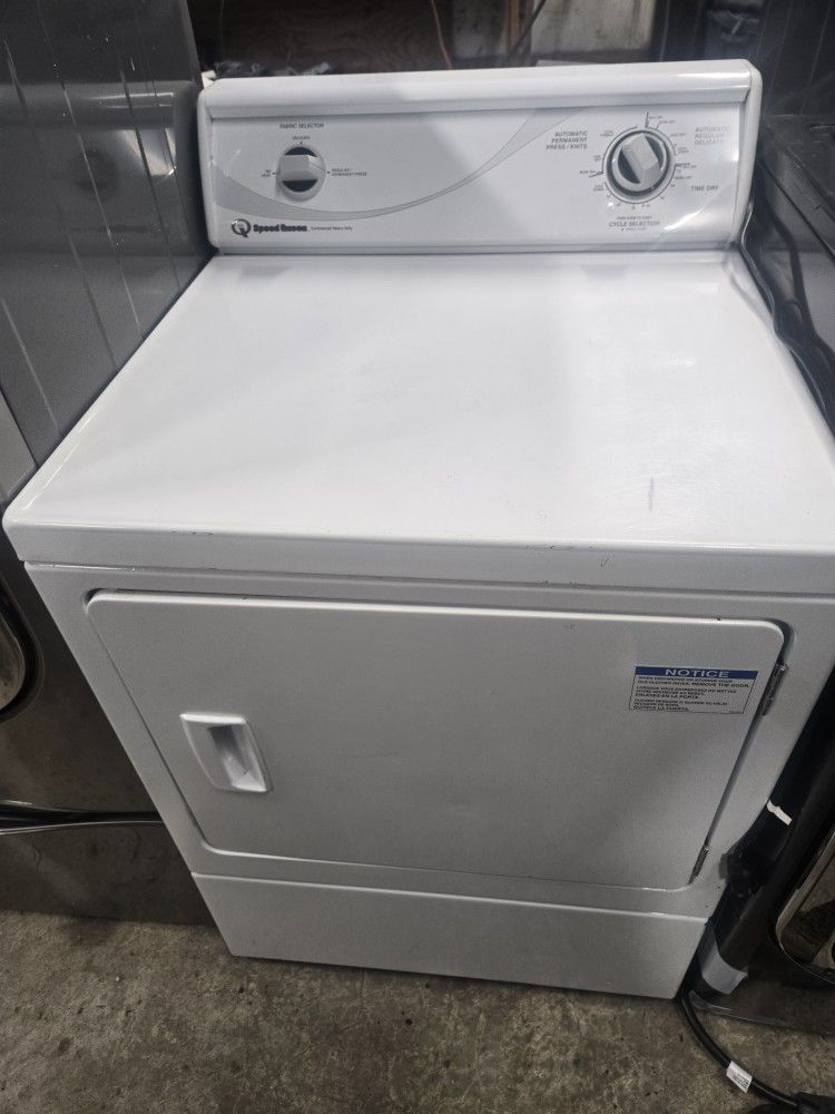 Speed Queen Dryer Gas