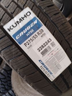 New set of tires 275 55 20 kumho