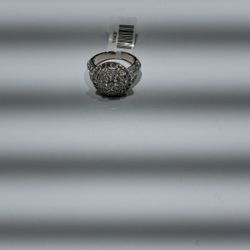 Diamond Cluster Ring