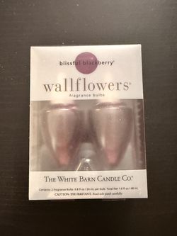 New White Barn 2pk Blissful Black Wallflowers