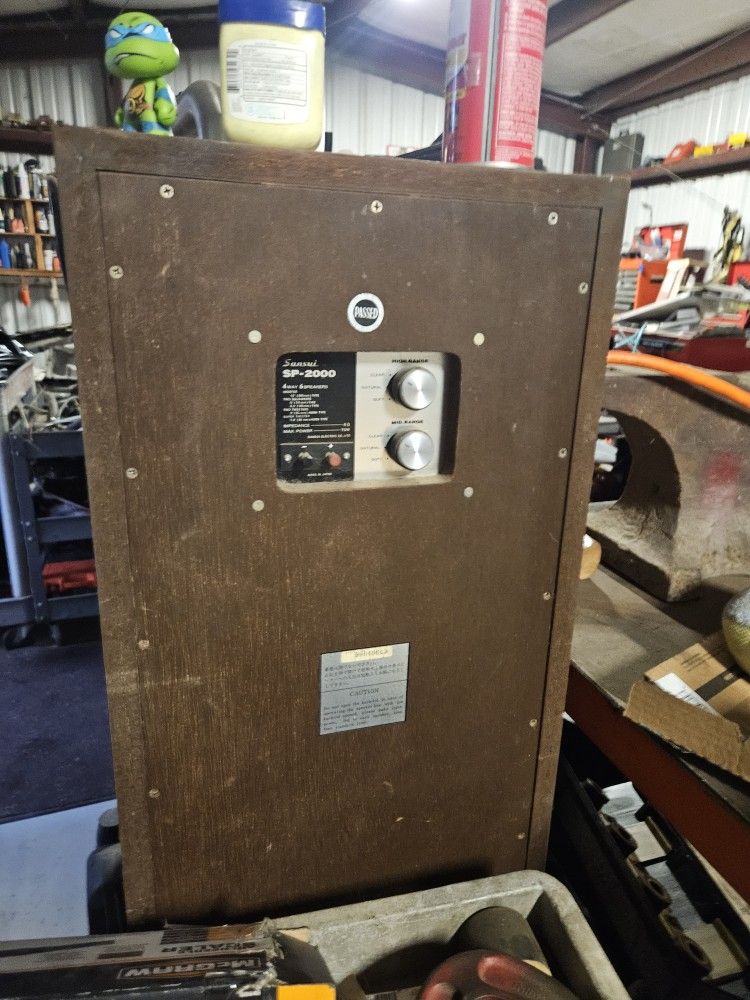 Vintage Speaker Boxes