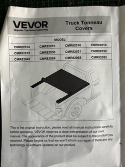 Truck cover soft roll black