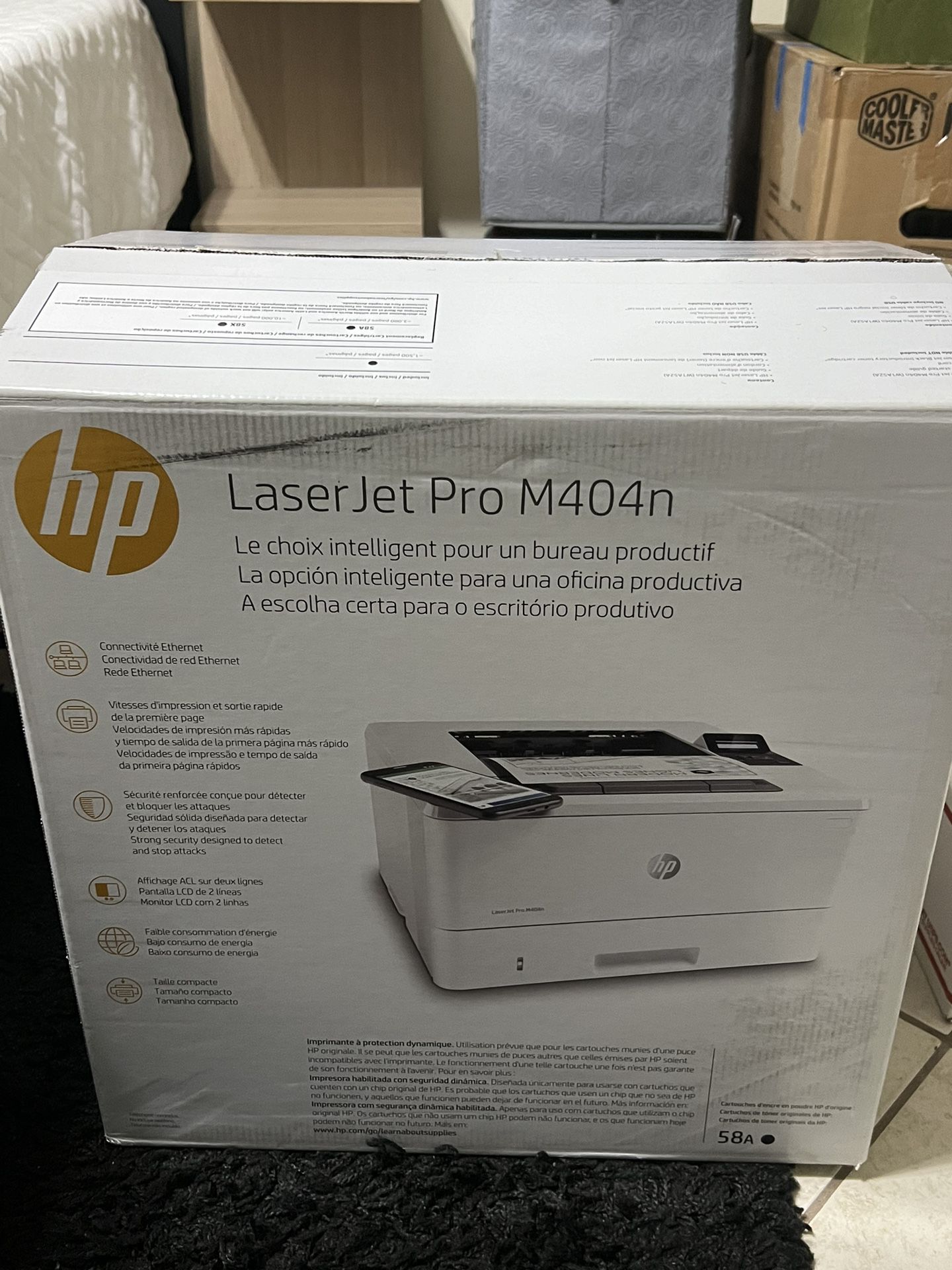 HP LaserJet pro M404n Printer 