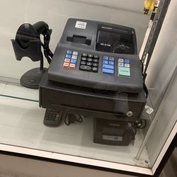 Cash Register With Card Reader And Receipt Printer