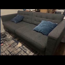 Grey Couch Price Is Firm