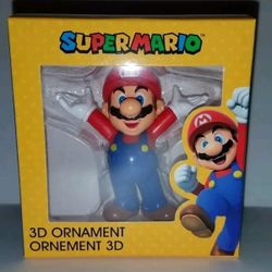 New Super Mario 3D Ornament GameStop Exclusive Discontinued