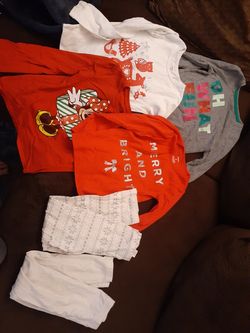 Girls size 5 holiday/Christmas clothes