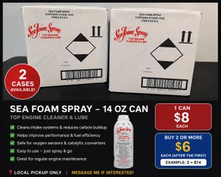 Sea Foam Spray