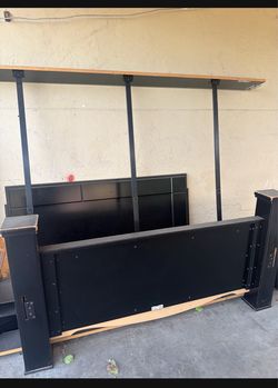 FREE Queen black bed
