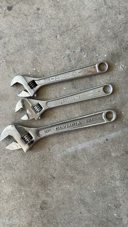 Adjustable wrenches..
