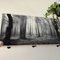 Foggy Forest Wayfair Canvas Art