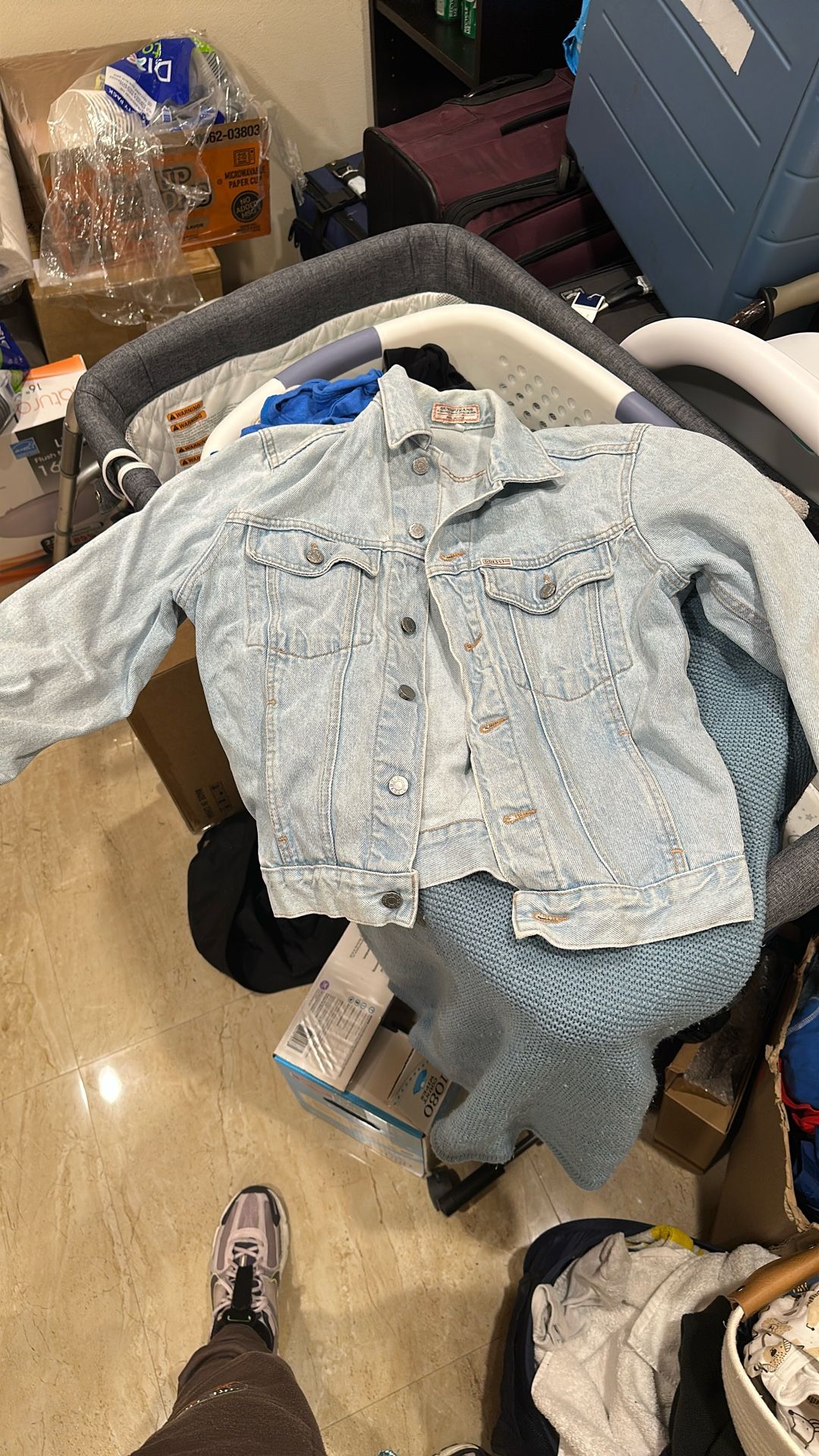 Woman’s Guess Jeans Denim Jacket Size S