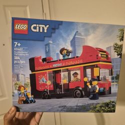 LEGO City Red Double-Decker Sightseeing Bus