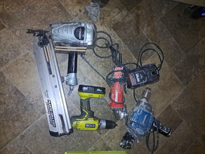 Pistola Para Freymiar Hitachi Cortadora De Mano Taladro Y Mixtiadora