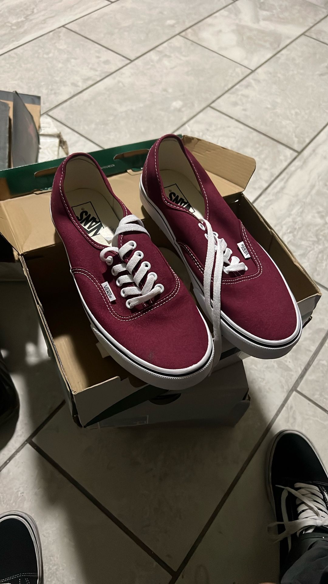 Vans Authentic Burgundy/Maroon