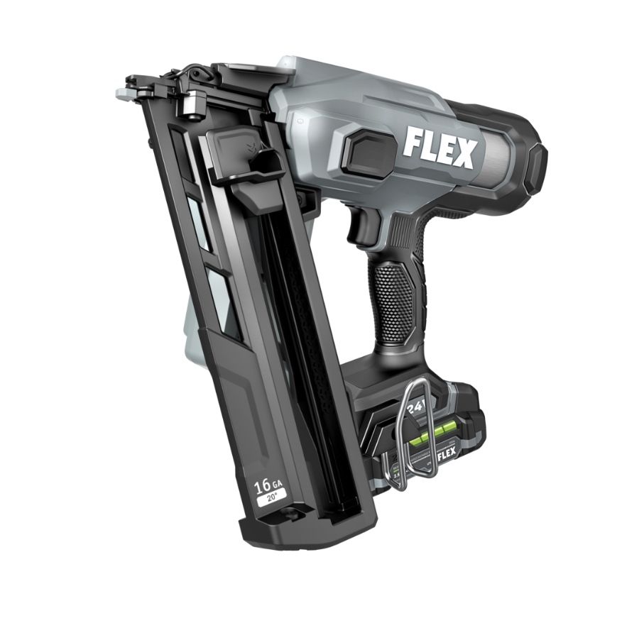 Flex 16ga Angled Finish Nailer Kit
