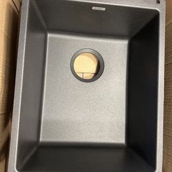 BLANCO 513424 Precis Silgranit Medium Bowl Kitchen Sink, Anthracite    Open Box - New Condition     Features:   Silgranit is made of quartz sand, the 