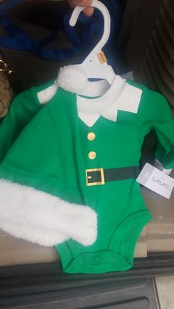 Newborn elf onsie