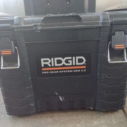 Ridgid tool box