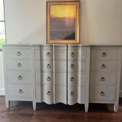 Dresser & 2 Side Tables & 1 Console Table