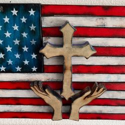 Handcrafted American Flag