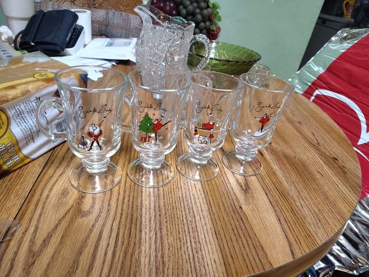 AI Overview



+3
This is a Pottery Barn "Santa Baby" Irish coffee mug. It is part of a discontinued collection from the late 1990s. 