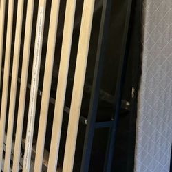 Queen Bedframe And Spring Box