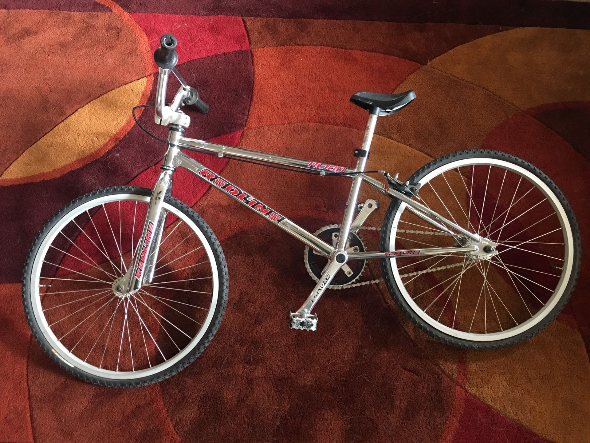 90s Chrome Redline RL-180 BMX racer