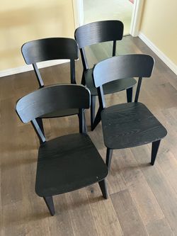Black IKEA Chairs
