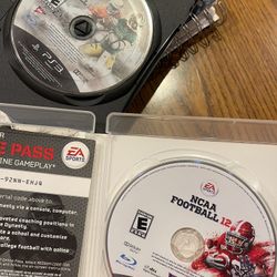 PS3 Games - NCAA13 & NCAA12