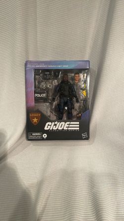 Gi Joe/ Classified/ Legacy Collection/ Action Joe/ Police Emergency Service Unit/ Hasbro/ NOT FREE!!! READ!!!