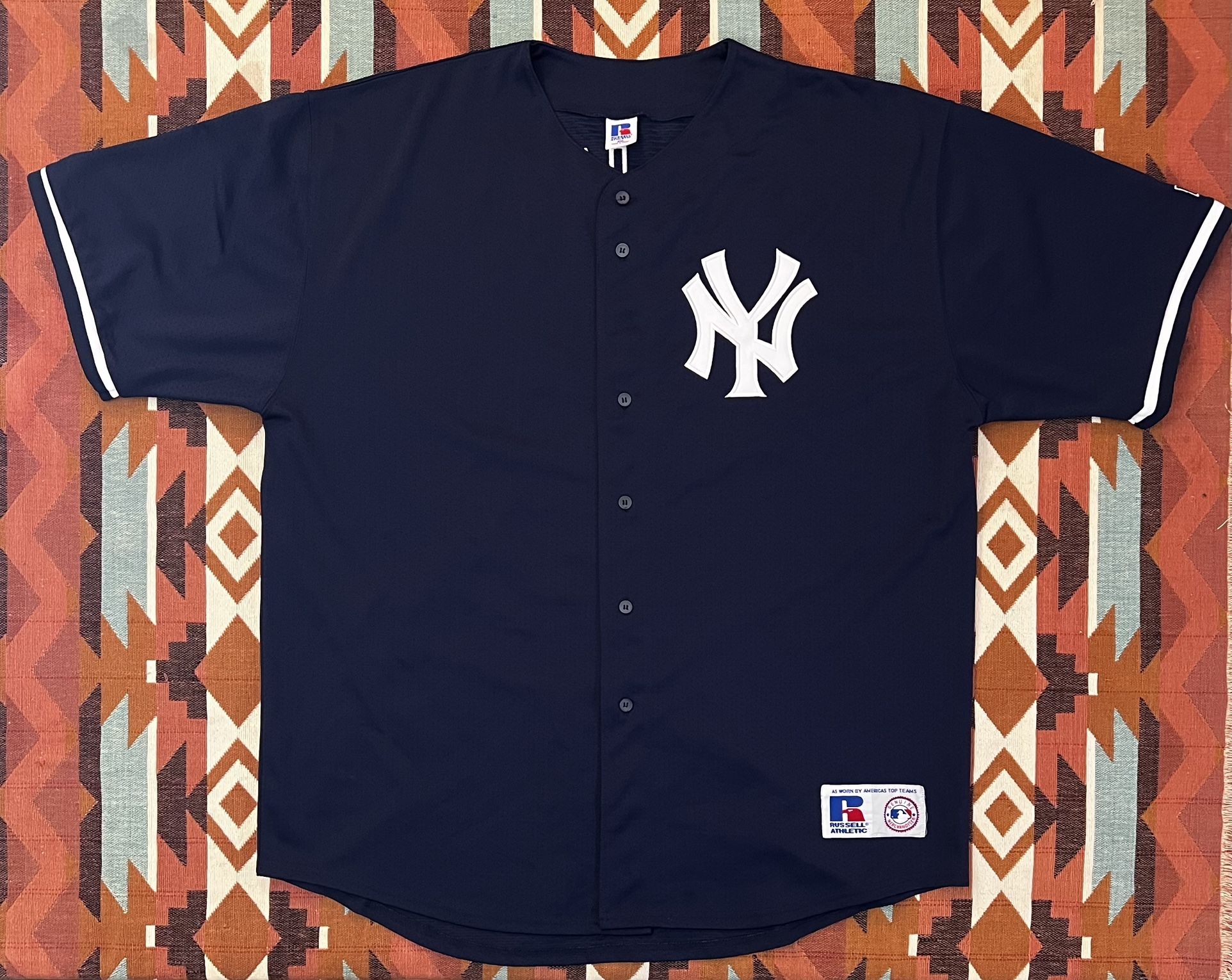 MLB Vintage 90’s Russell New York Yankees Bernie Williams #51 Jersey Men’s 2XL