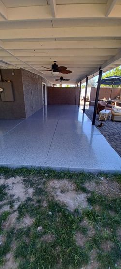 Epoxy garage flooring $3
