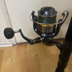 Fishing Rod (phenix Black Diamond And Shimano Twin Power SW8000  Reel 