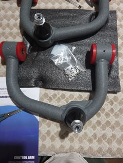 Front upper control arms with ball joint for 2004-2020 Ford F-150  ( 2-4) lift tubular suspension arms with PU bushings and pre assembly ball joint