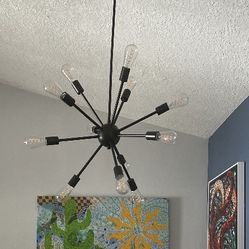 Contemporary Led Dining Room, Light, Shelves