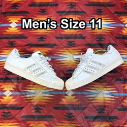 adidas Men’s 11 Superstar x Human Made Gears For Futuristic Teen White Shoes