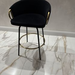Swivel Upholstered Counter Stool