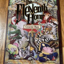 The Eleventh Hour by Graeme Base, Gorgeous Illustrated Hardcover Mystery